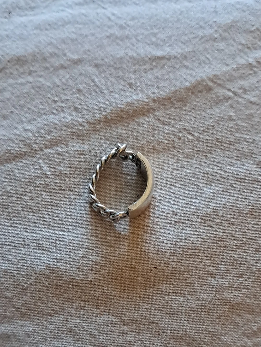Sterling Chain Ring